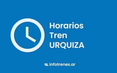 horarios tren urquiza