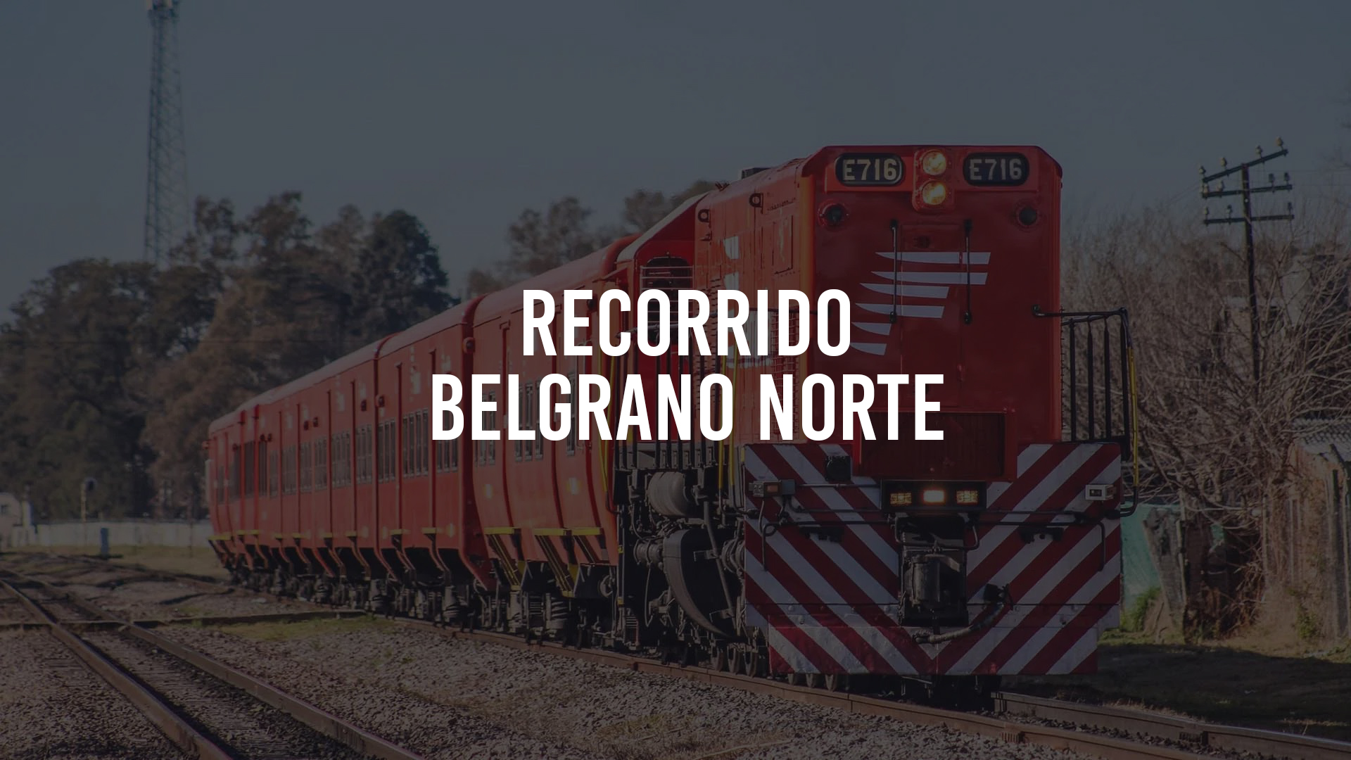 recorrido belgrano norte