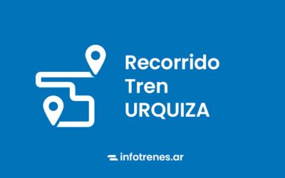 recorrido del urquiza tren