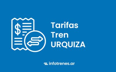 tarifas tren urquiza
