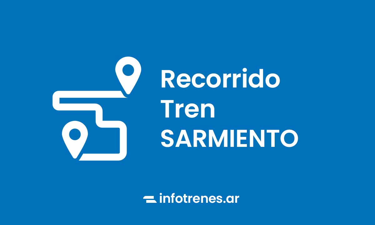 tren sarmiento recorrido
